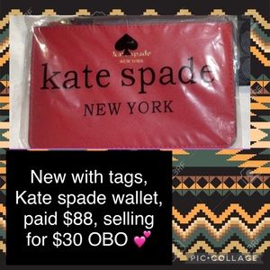 Kate spade wristlet